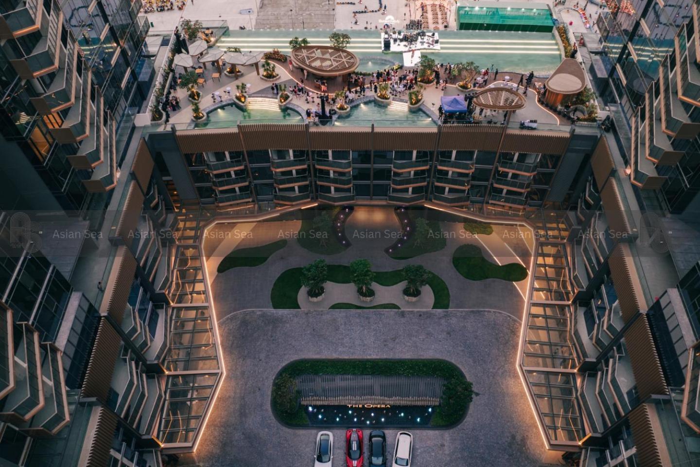 Апартаменты Metropole Thu Thiem Хошимин Экстерьер фото